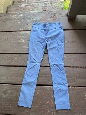 NIC+ZOE Soft Blue Straight-Leg Pants